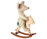 Maileg | Rocking horse | Mouse | Spotted
