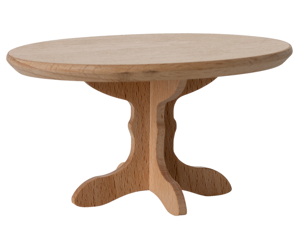 Maileg | Oval dining table | Mouse | Nature