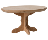 Maileg | Oval dining table | Mouse | Nature