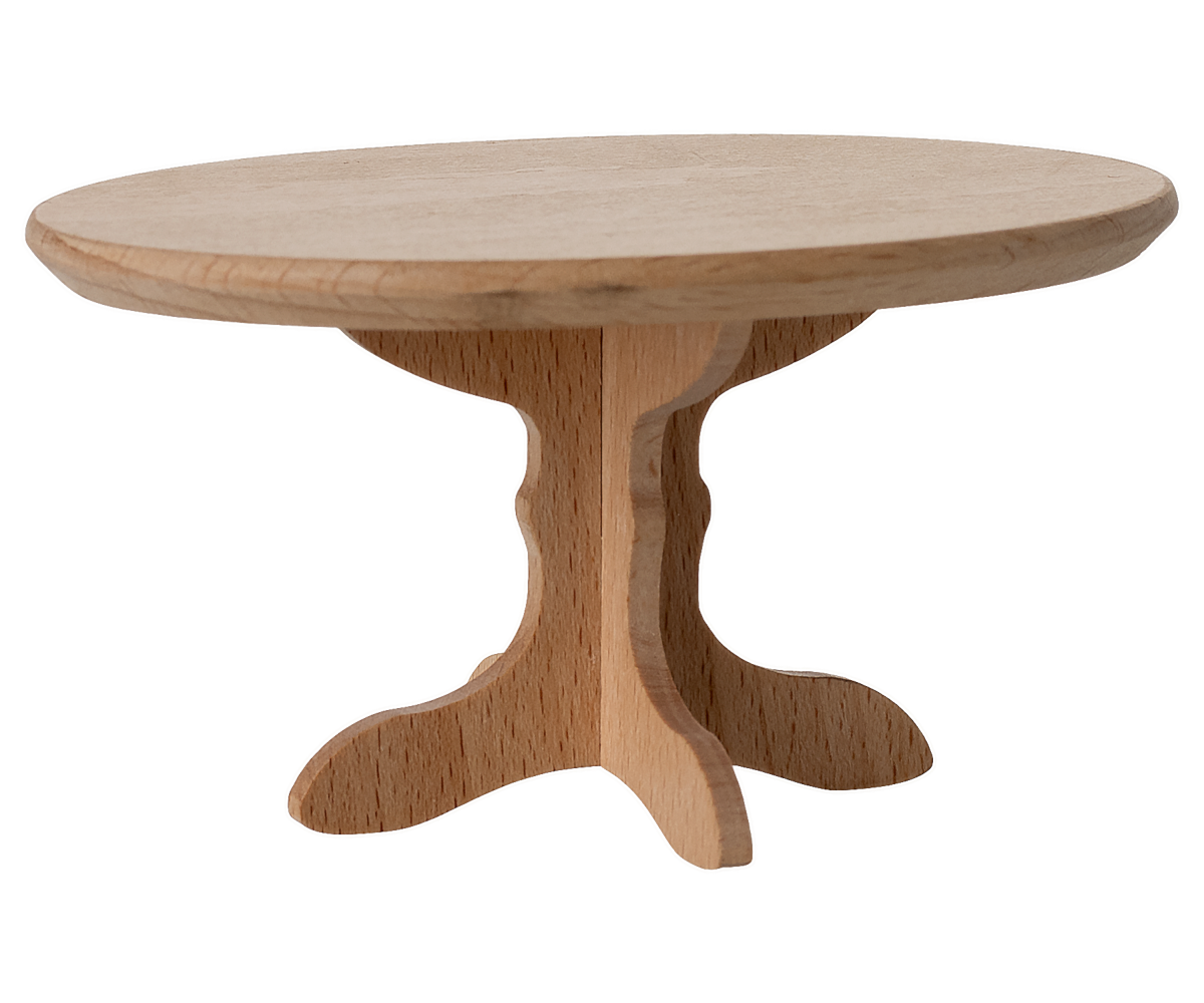 Maileg | Oval dining table | Mouse | Nature