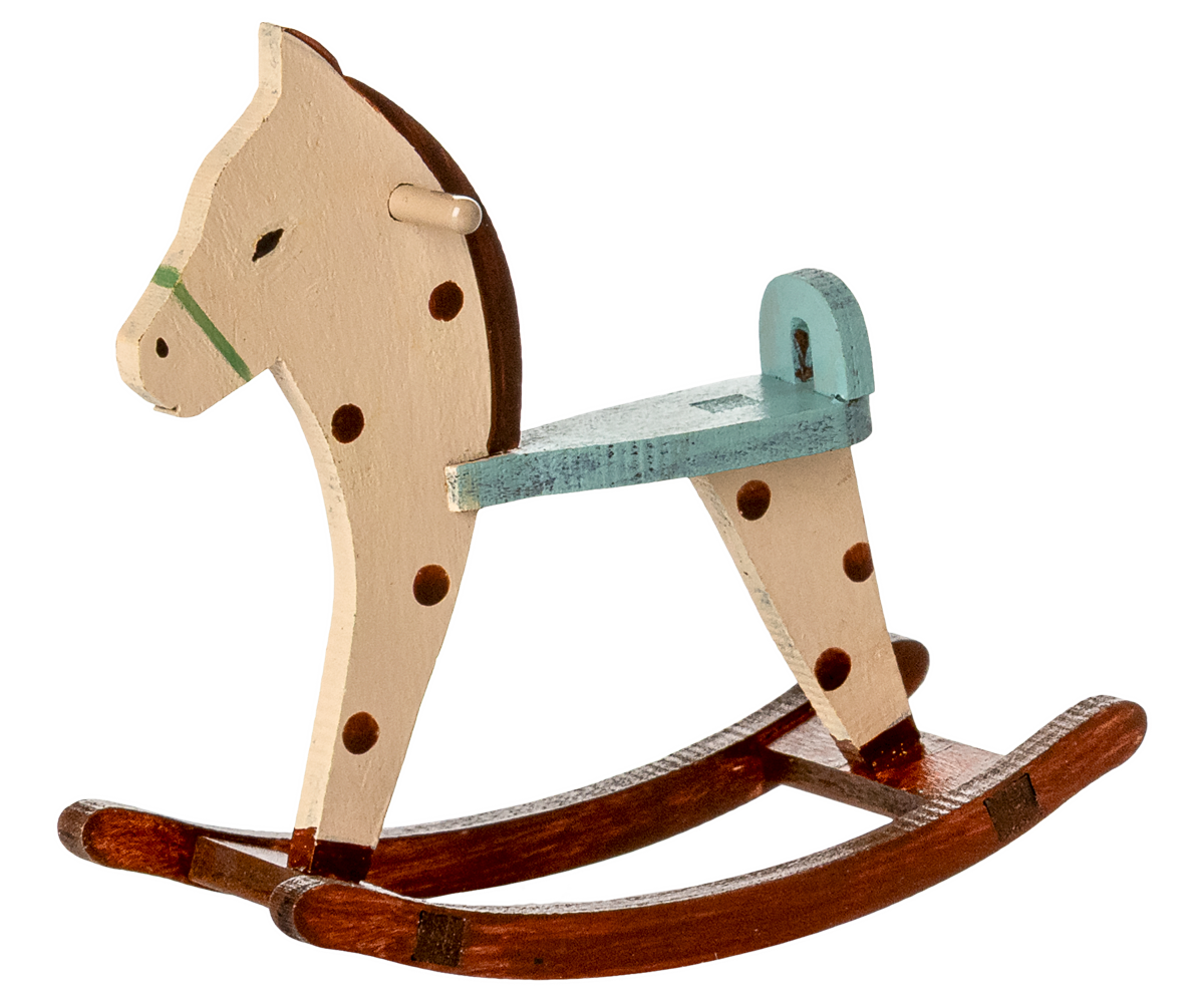 Maileg | Rocking horse | Mouse | Spotted