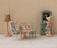 Maileg | Oval dining table | Mouse | Nature