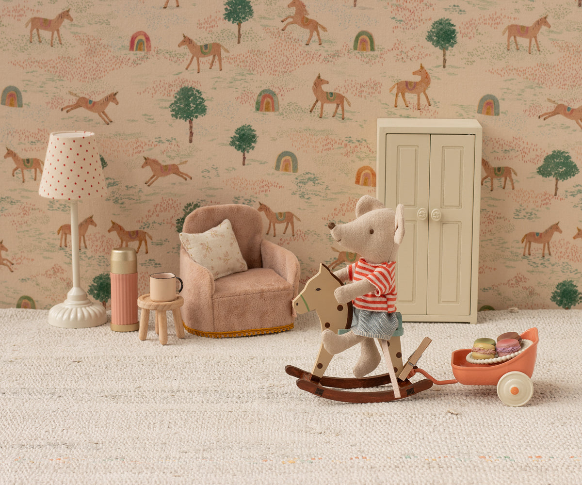 Maileg | Rocking horse | Mouse | Spotted
