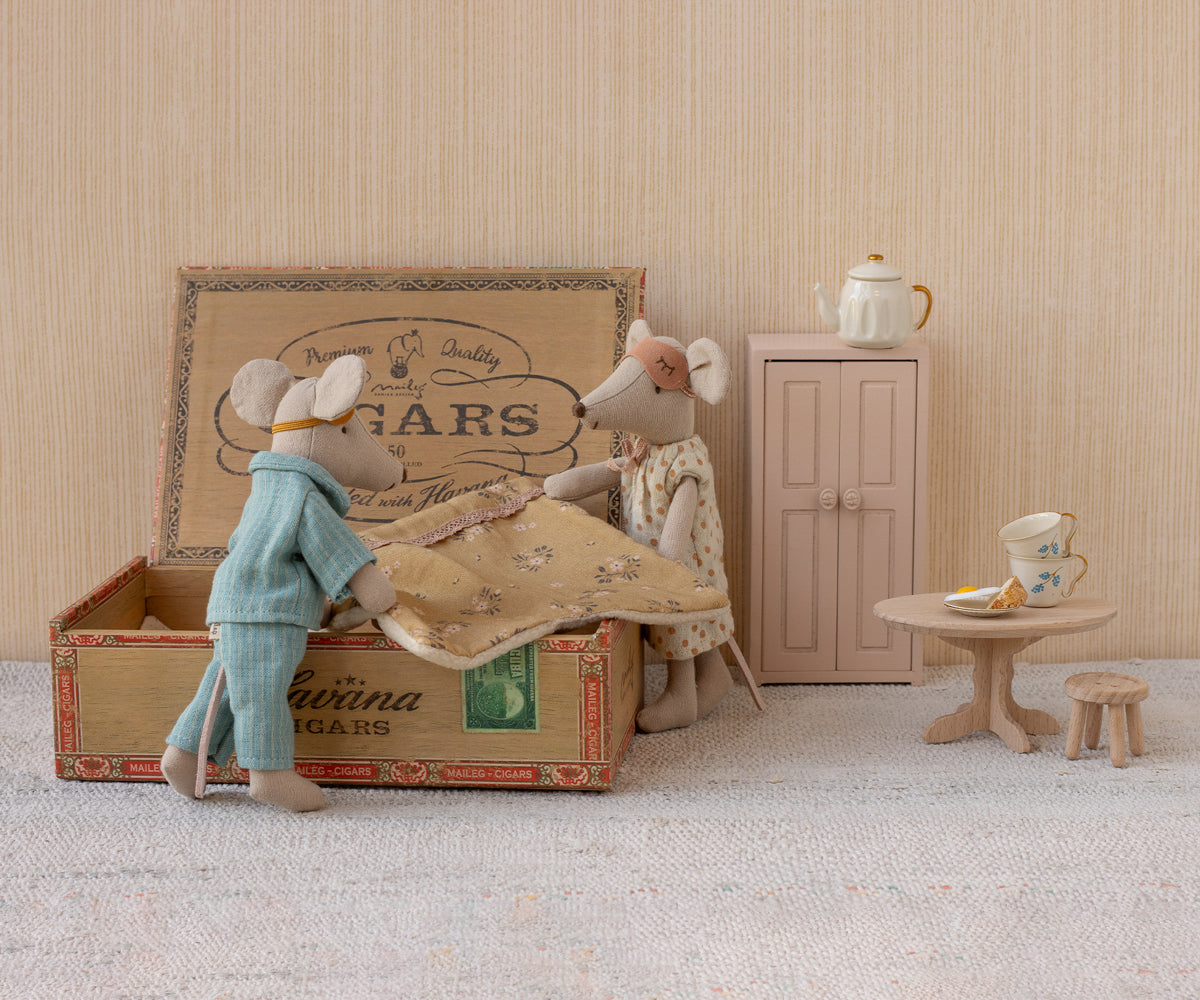 Maileg | Mum & dad mice in cigarbox