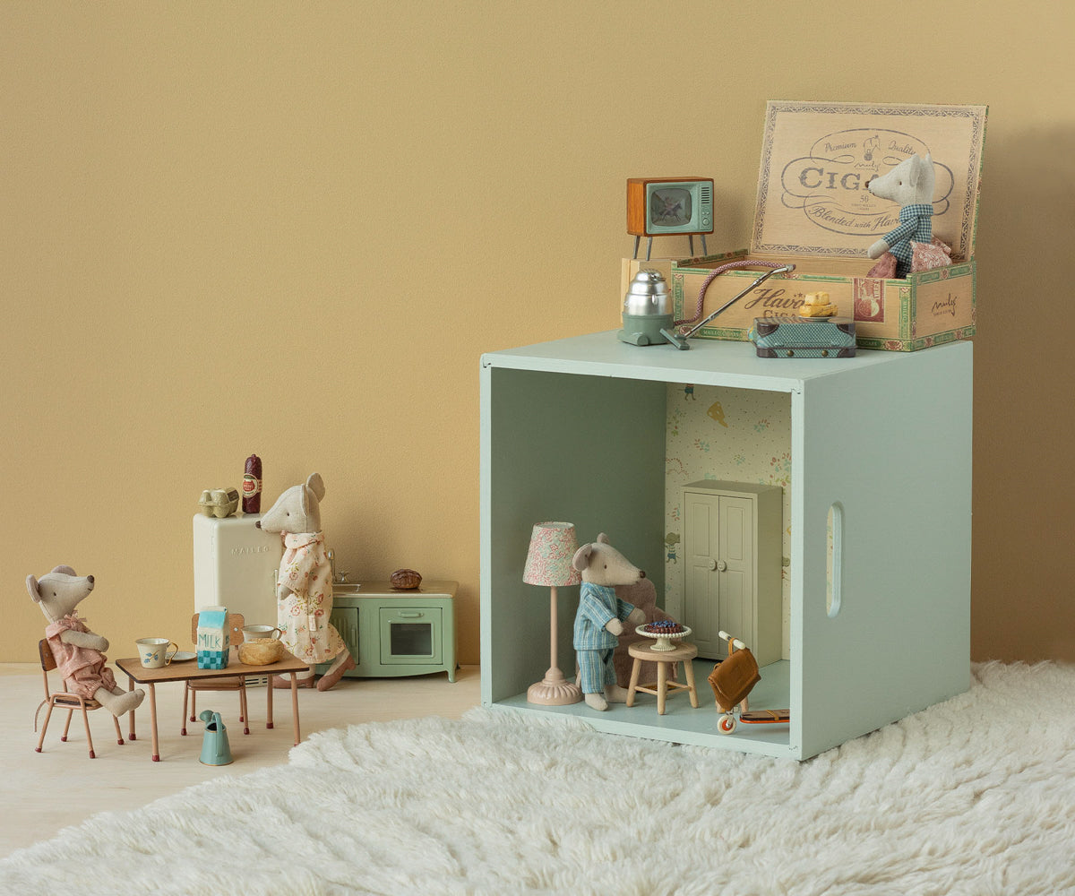 Maileg | Grandma & grandpa mice in cigarbox
