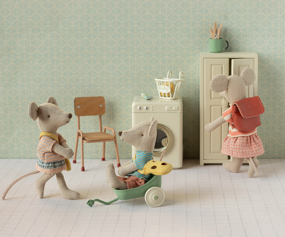 Maileg | Tricycle mouse | Big sister | Coral