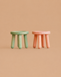 Maileg | Stool set | Light rose & mint