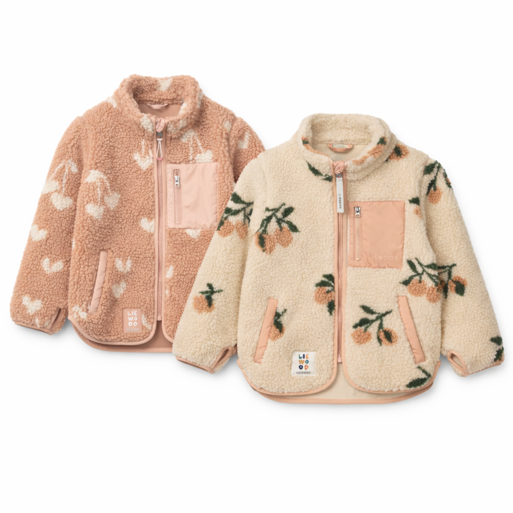 Liewood Nolan Teddy Jas | Voorjaar/Najaar | Peach & Sea Shell
