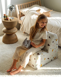 Kinder loungestoel | Cloud | Terrazzo Marble