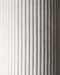 Heerlijk zachte ribstof van de kindermeubels. Detailfoto