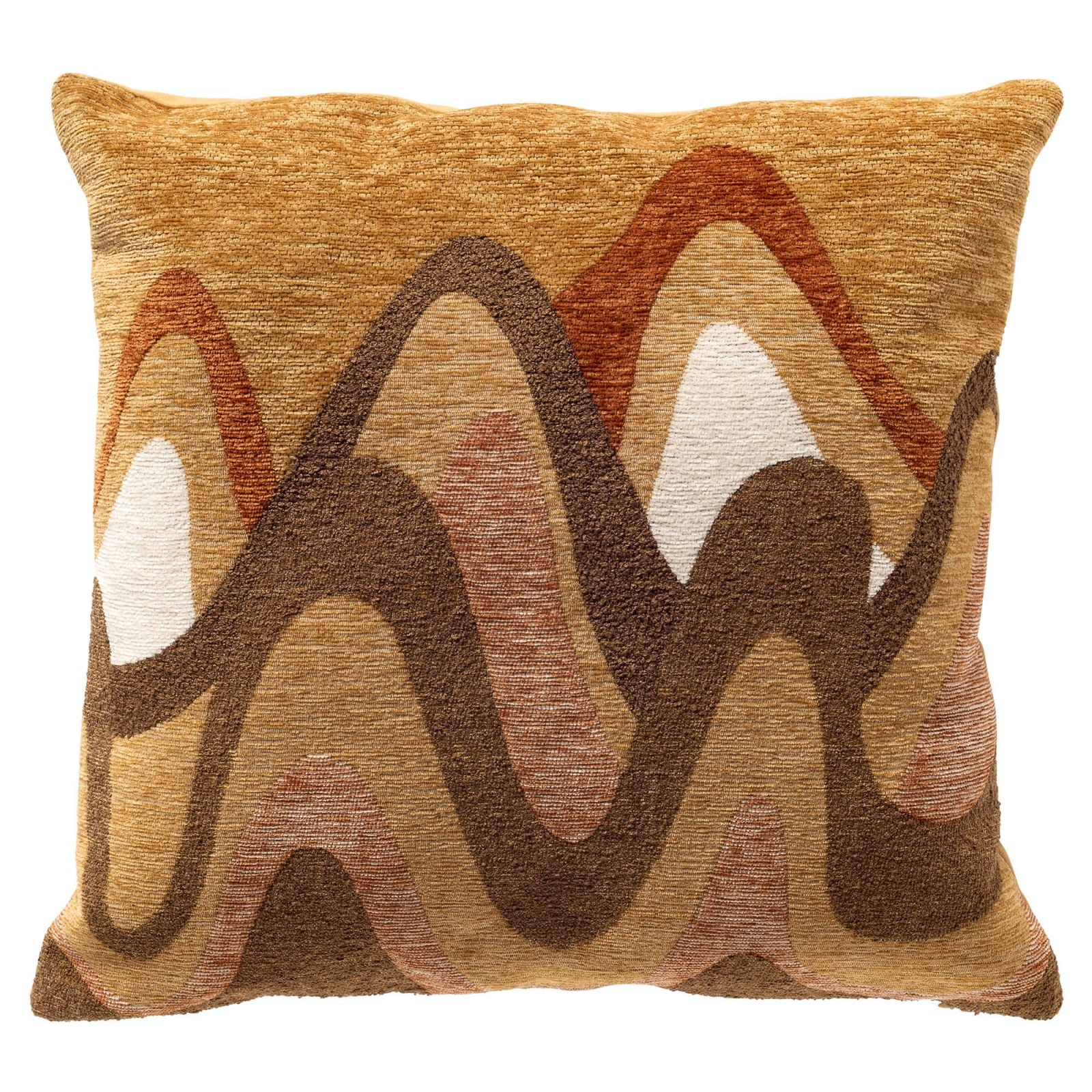 Pre-order | Sierkussen Mouna | 45 x 45 cm | Honey mustard