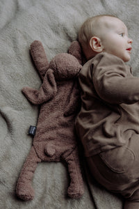 Pre-order | Warmteknuffel | Konijn Milo | Chocolate