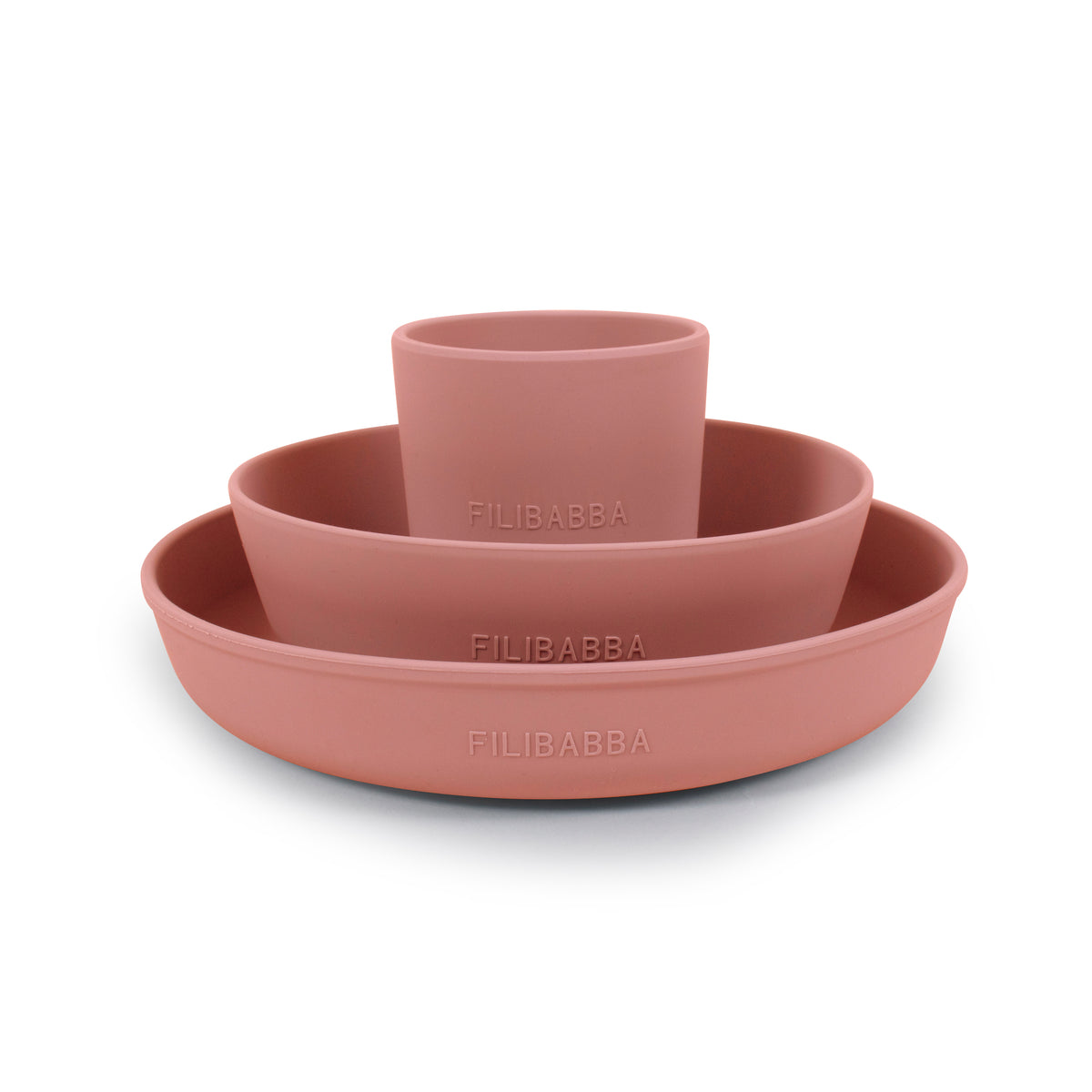 Siliconen dinerset | Rose