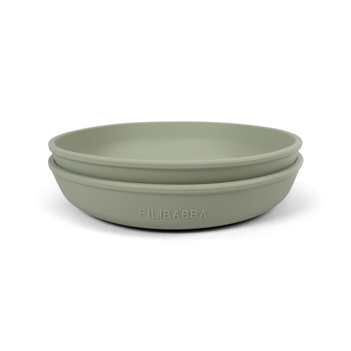Siliconen borden | Set van 2 | Desert sage