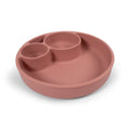 Siliconen bord met vakverdeling | Rose