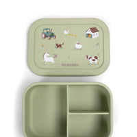 Siliconen lunchbox | Boerderijdieren