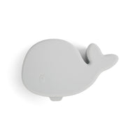 Siliconen snackdoosje | Christian the Whale | Pearl blue