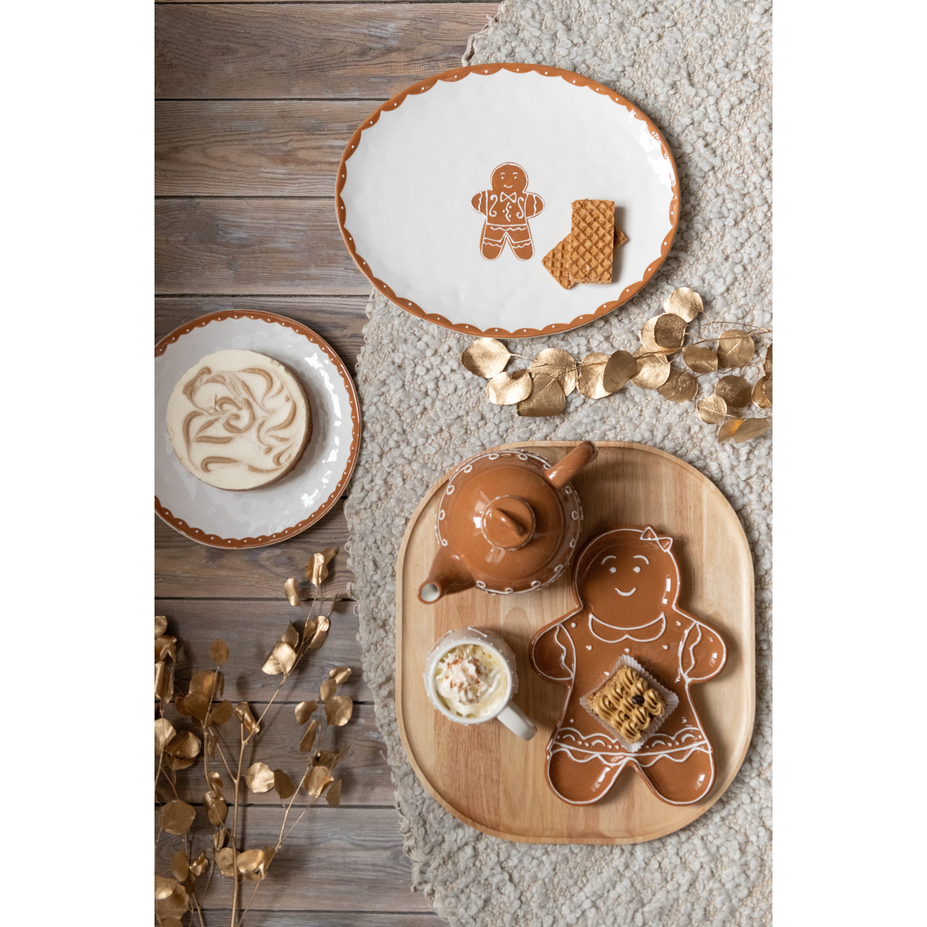 Sfeerbeeld met meerdere peperkoek / gingerbread artikelen