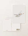Enkele kaart | Gans met baby | Licht