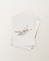 Enkele kaart | Gans met baby | Licht