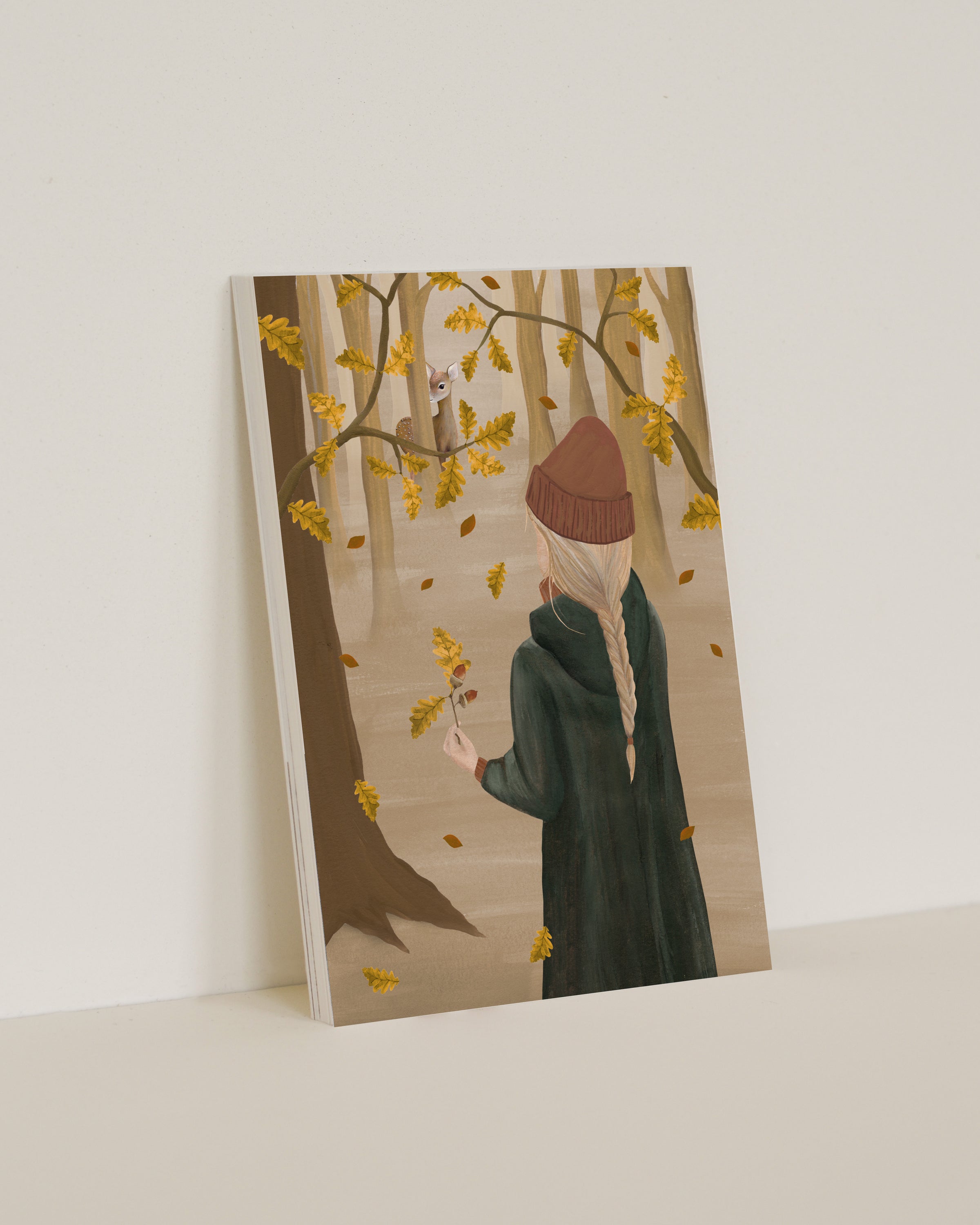 Enkele kaart | Herfstbos