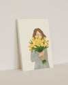 Enkele kaart | Tulpenboeket
