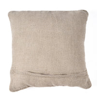 Kussenhoes | Linnen stitch | Naturel & wit