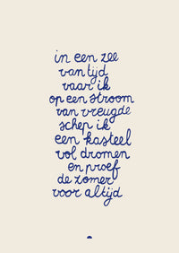 Wenskaart | In een zee van tijd | A6
