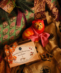 Pre-order | Wierookkegels met houder in giftbox | Cinnamon