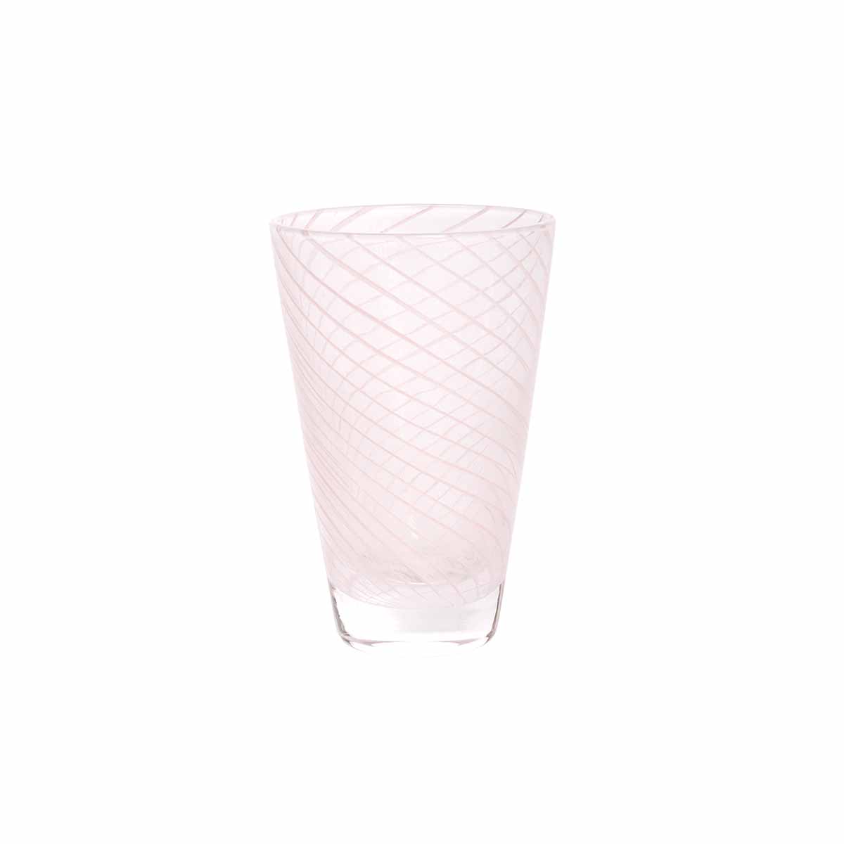 Waterglas | Yuka swirl | Set van 2 | Roze