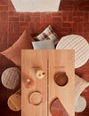 Kussenhoes Kyoto | 80 x 80 cm | Dark caramel