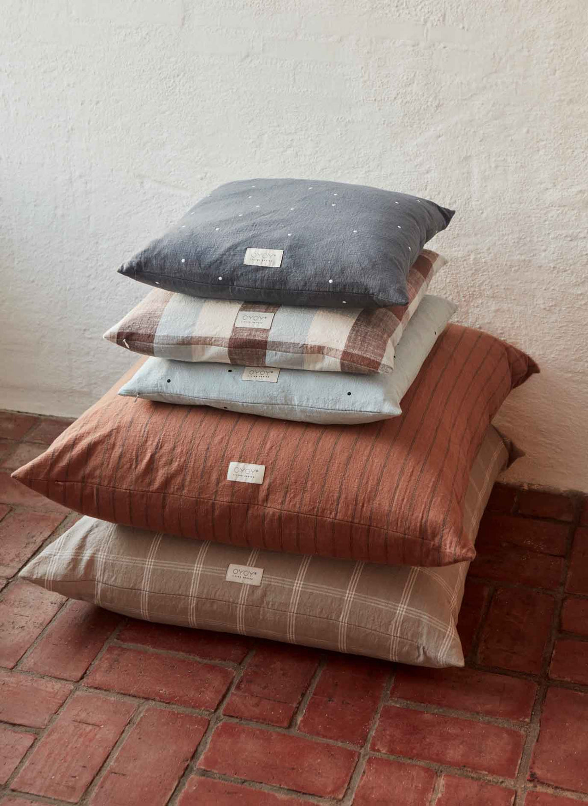 Kussenhoes Kyoto | 80 x 80 cm | Dark caramel