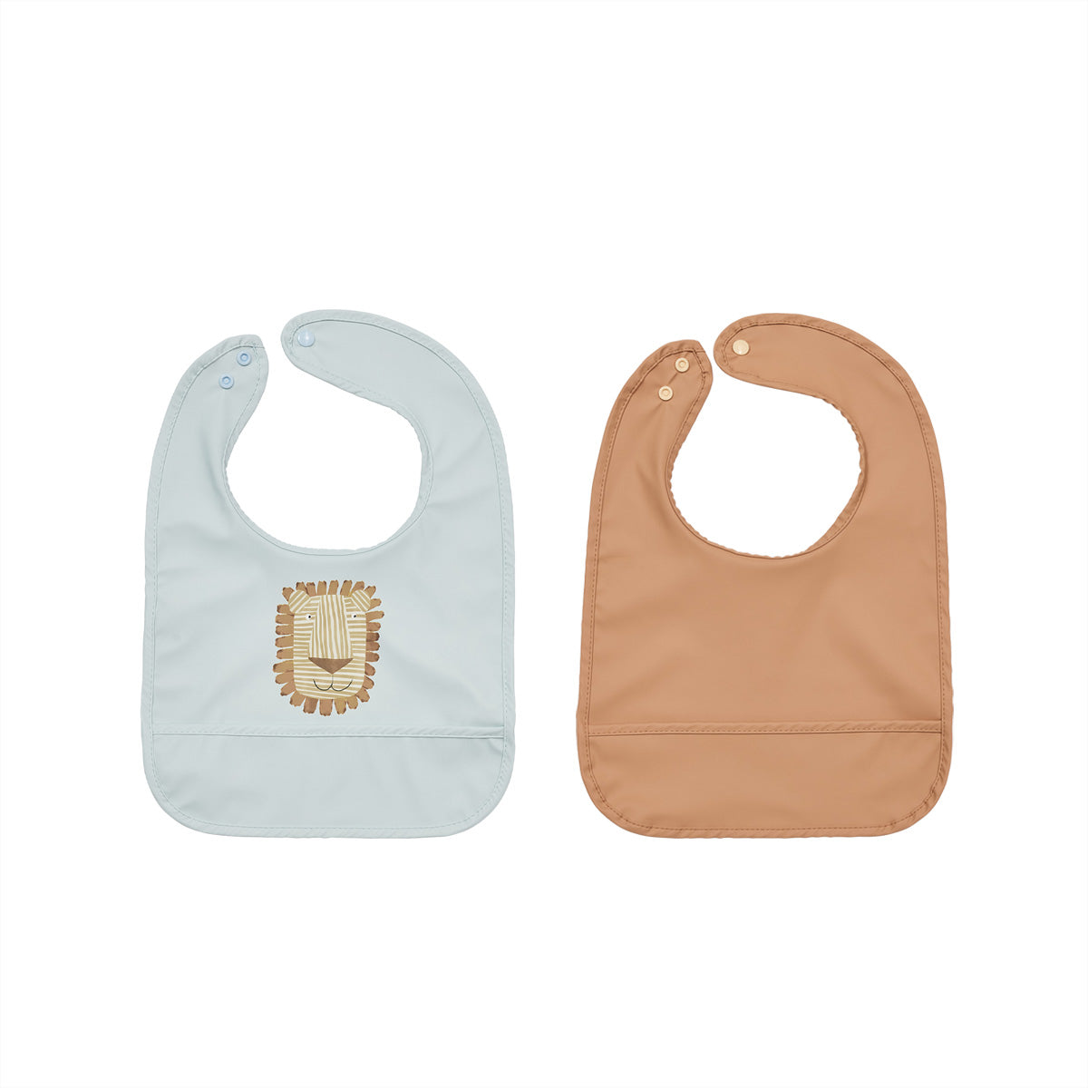 Slabbetje | Lobo lion | Set van 2