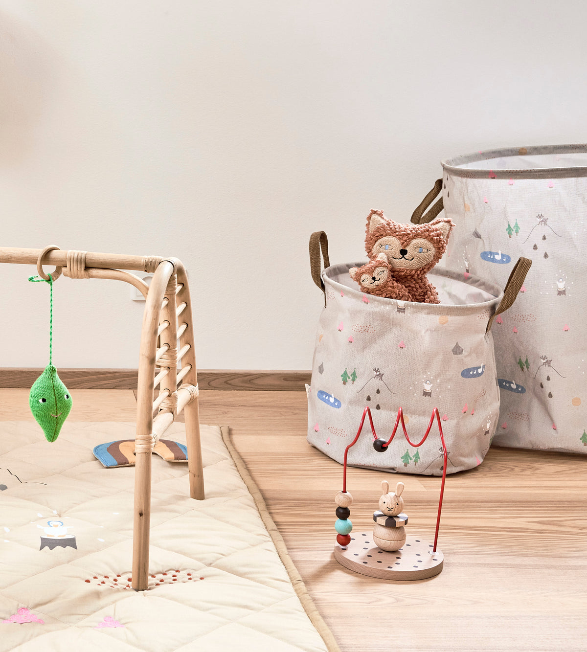Was- & opbergmand | Deer & duck