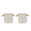 Opbergmand | Deer & duck | Ø 32 x 32 cm | Set van 2