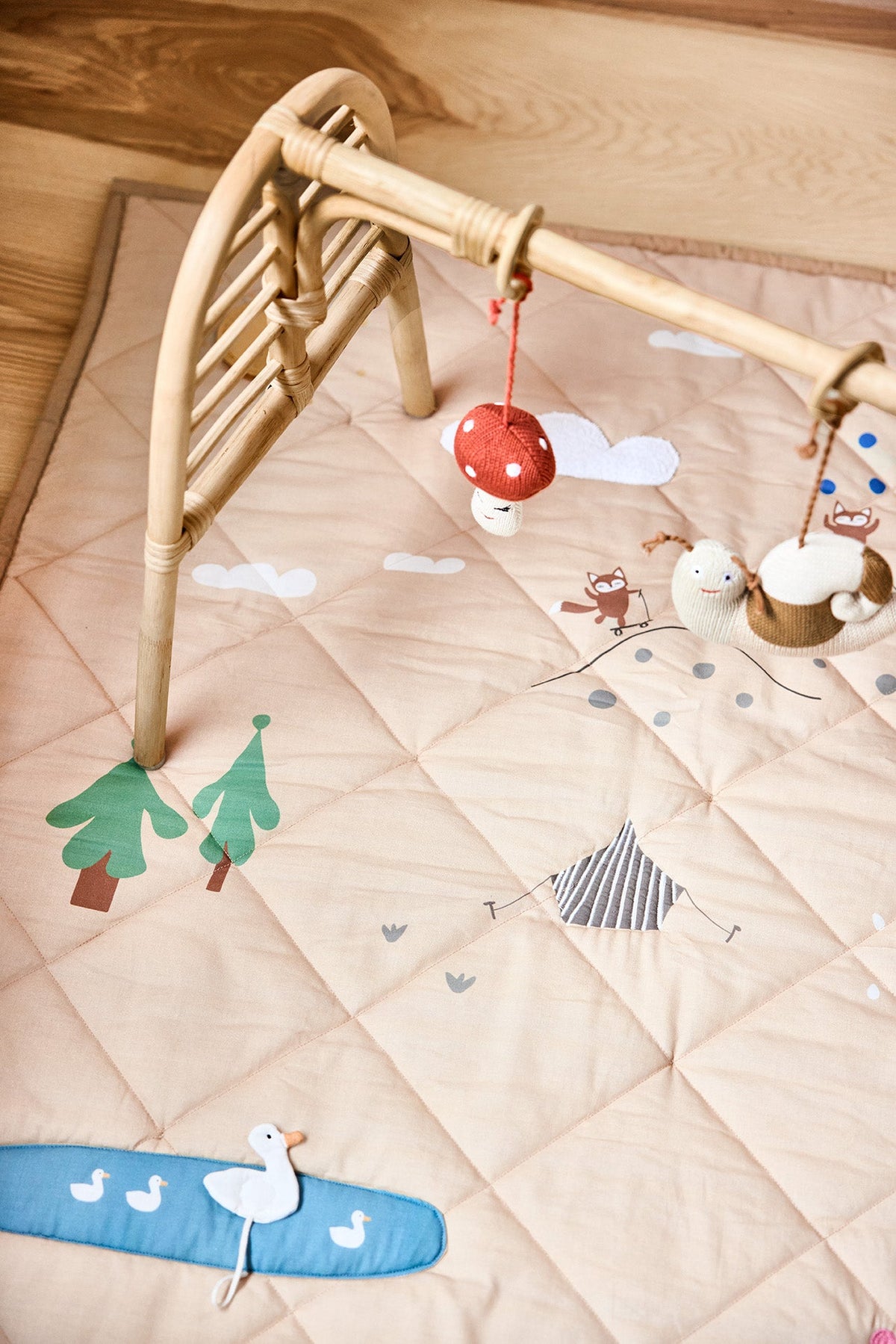 Quilted activiteitenkleed | Forest