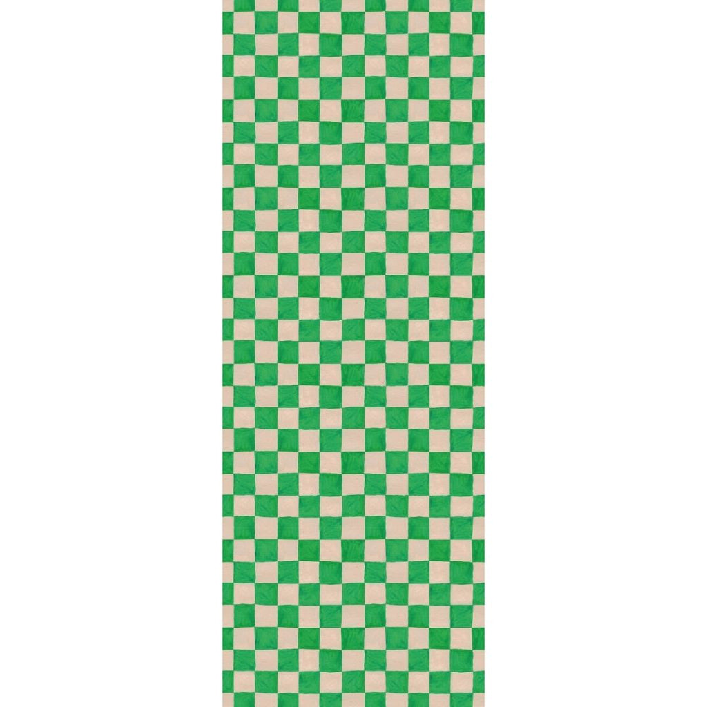 Behangstaal | Square blocks | Green