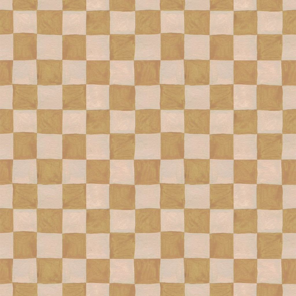 Behangstaal | Square blocks | Sand