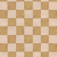 Behangstaal | Square blocks | Sand | Aniek Bartels