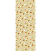 Behang | Skating lion | 100 x 320 cm | Soft green