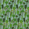 Behangstaal | Trees | Sky blue