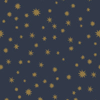 Behangstaal sterrennacht | Blauw | Joëlle Wehkamp