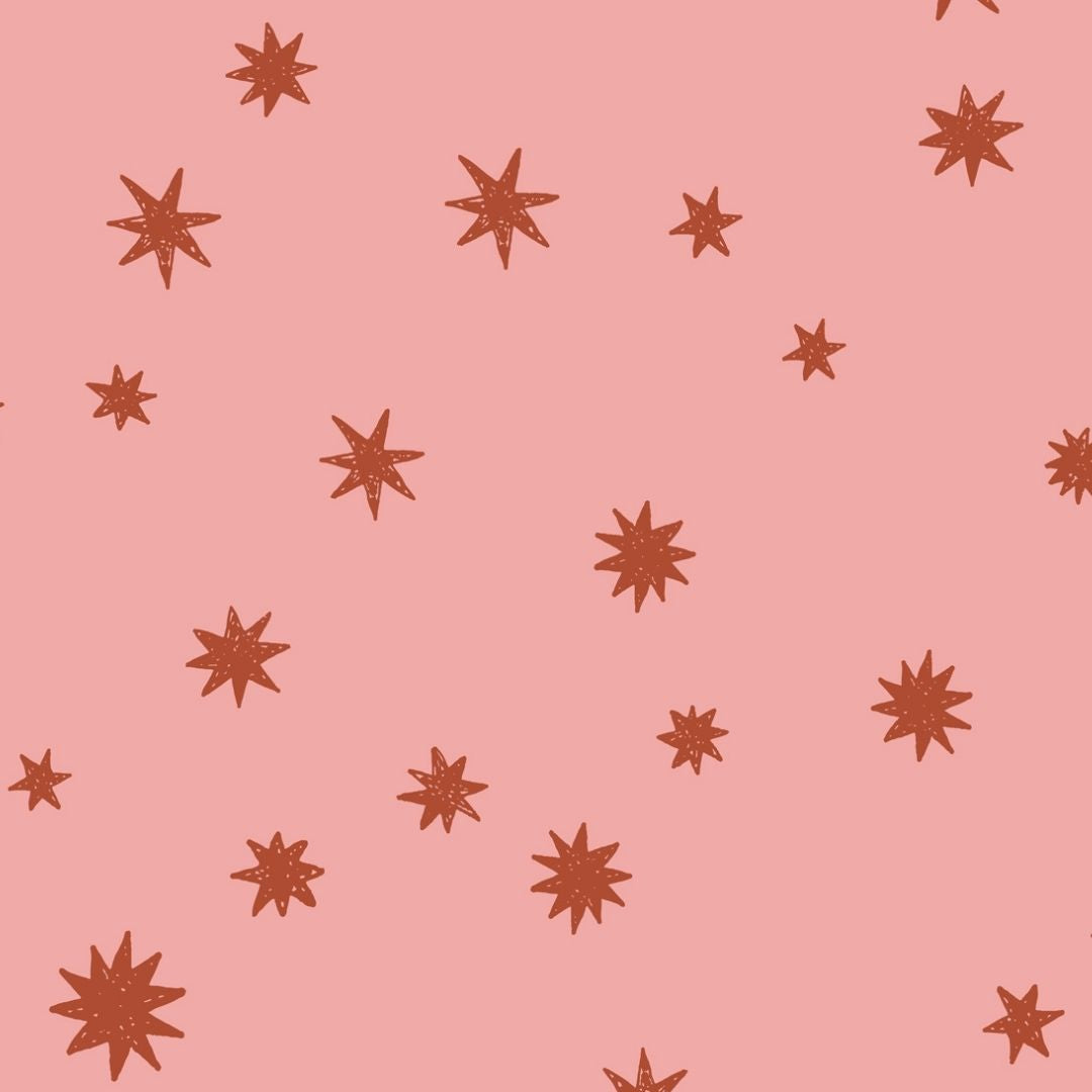 Behangstaal sterrennacht | Roze | Joëlle Wehkamp