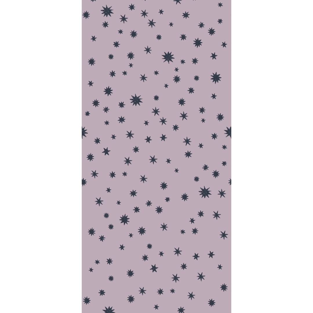 Behangstaal sterrennacht | Lila | Joëlle Wehkamp