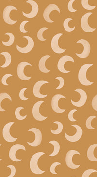 Behang | Moon | 100 x 270 cm | Golden ginger