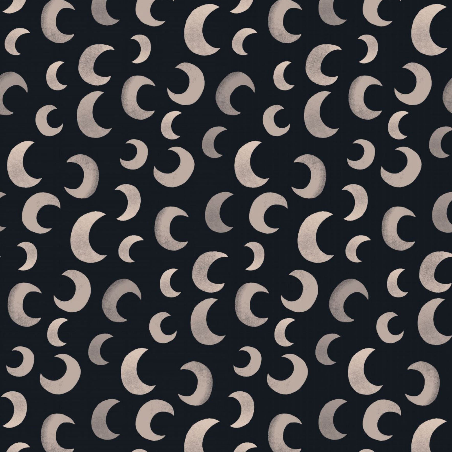 Behang | Moon | 100 x 270 cm | Dark