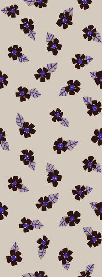 Behang klaprozen | 100 x 270 cm | Licht | Natural Nord