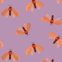 Behang moth | 100 x 270 cm | Spring | Aniek Bartels