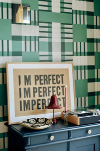 Behangstaal blocks | Groen | Sabine van Vessem