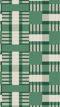 Behangstaal blocks | Groen | Sabine van Vessem